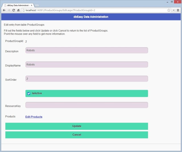 Mobile First Editor in web browser